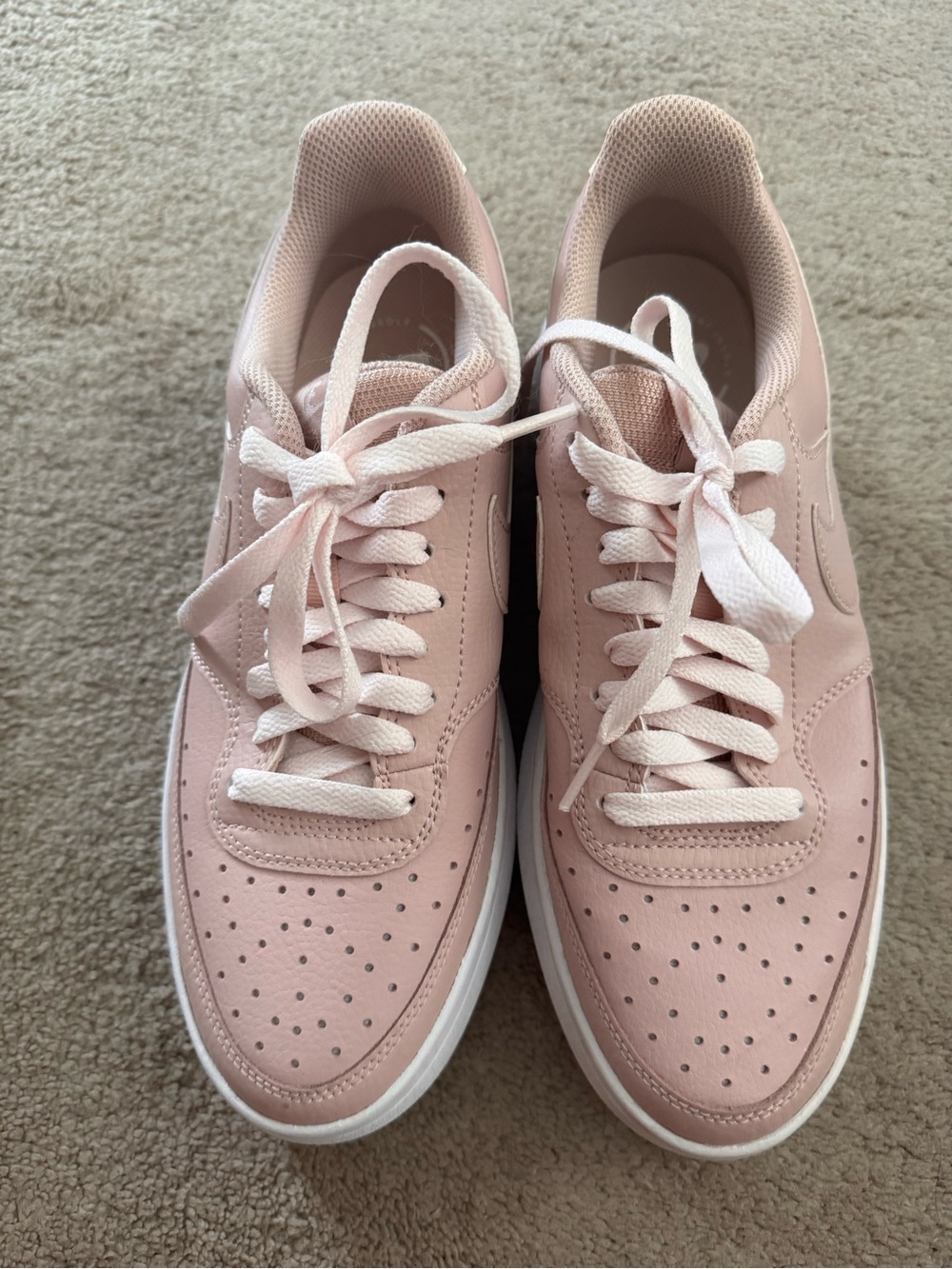 Nike Court Vision Alta LTR Platform Sneakers 🌸